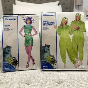 Mike Wazowski and Celia couples costume